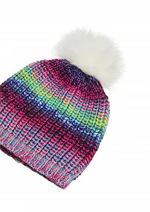 Шапка s.Oliver для девочек, розовая, размер 47 synthetic.ua - Фото 1