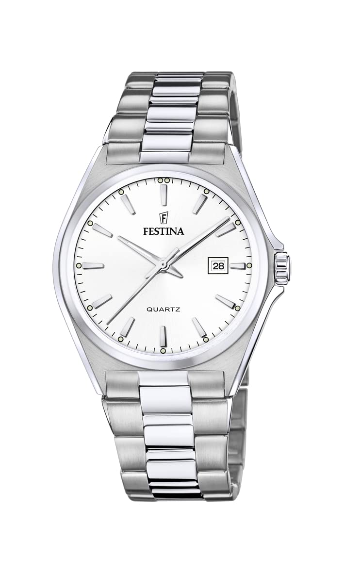 Годинник Festina F20552/2 Чоловічий Аналоговий Кварцовий Сріблястий, фото №1 Годинник Festina F20552/2 Чоловічий Аналоговий Кварцовий Сріблястий, фото №1