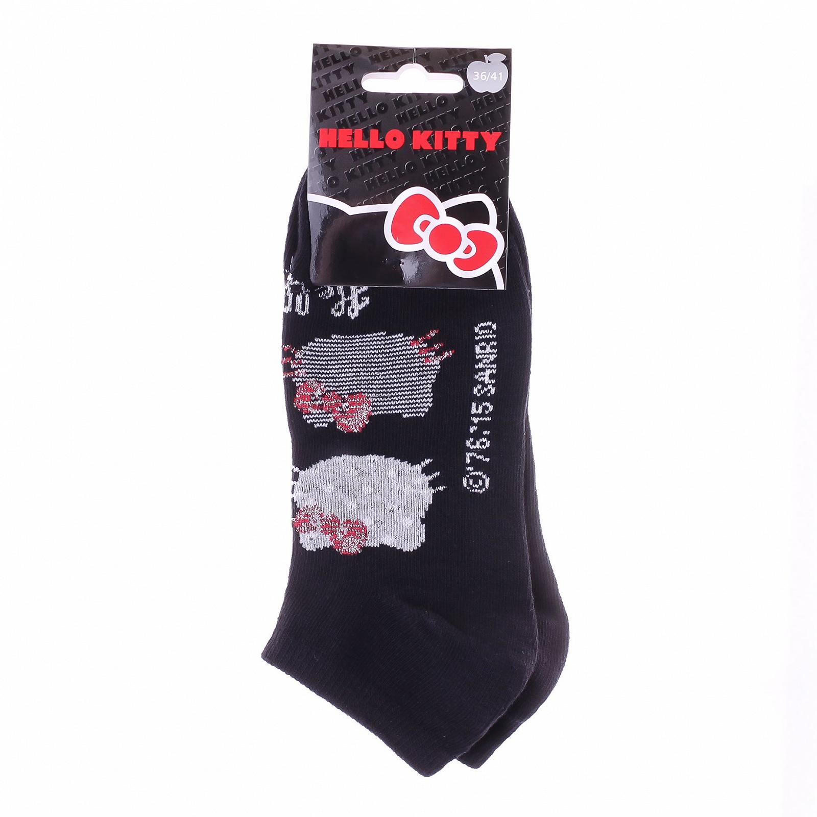 Шкарпетки HELLO KITTY Чорний 36-41, фото №2