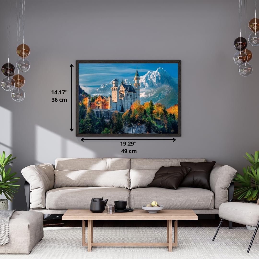 Пазл Clementoni Puzzle Collection Neuschwanstein Castle 500 деталей компактна коробка 35589, фото №3 Пазл Clementoni Puzzle Collection Neuschwanstein Castle 500 деталей компактна коробка 35589, фото №3