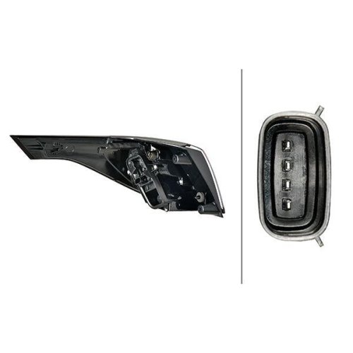 Задний фонарь HELLA 2SD 015 693-121 для OPEL, фото №2 Задний фонарь HELLA 2SD 015 693-121 для OPEL, фото №2