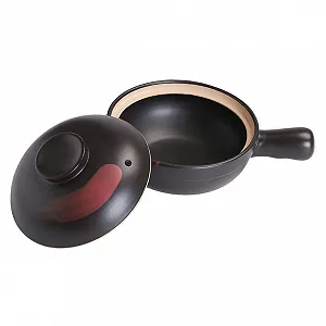 Кастрюля для запекания Керамическая Для газовой плиты Маленькая Термостойкая Глиняная - Фото 1