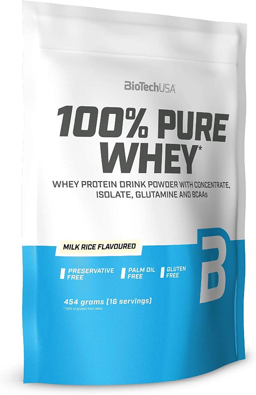 Протеин 100 Pure Whey 454 g Rice Pudding, фото №1