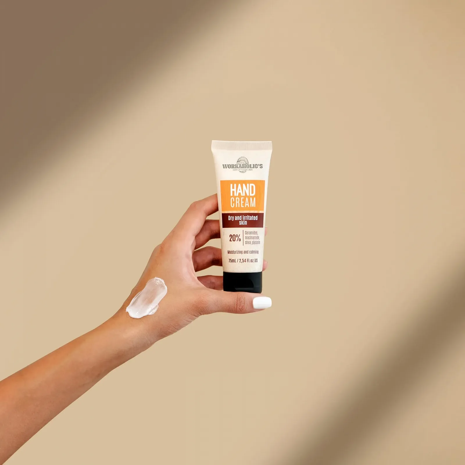 Крем для рук Ceramide Workaholic's для сухой и потрескавшейся кожи с ниацинамидом, маслом ши и глицерином, 75 мл, фото №2