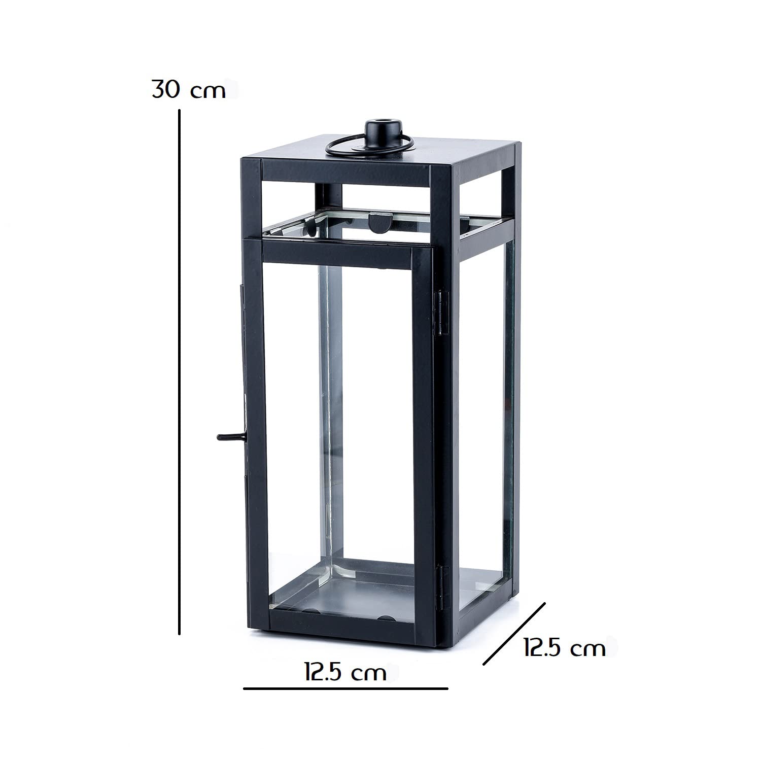 Ліхтарі Marrakesch Edvin Садовий Набір з 2 ліхтарів 35 см і 30 см Чорний, фото №4 Ліхтарі Marrakesch Edvin Садовий Набір з 2 ліхтарів 35 см і 30 см Чорний, фото №4