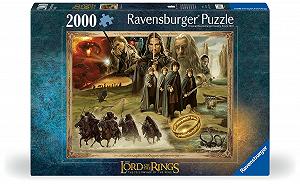 Пазл Ravensburger Lord of the Rings The Fellowship of The Ring 16927 2000 элементов 14+ synthetic.ua - Фото 1