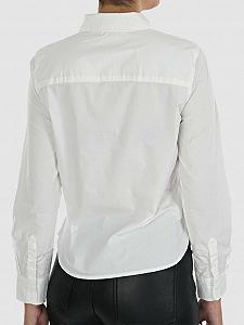 Рубашка ONLY ONLBETTY LIFE LS SLIM DNM QYT 15210328 Белый L synthetic.ua - Фото 1