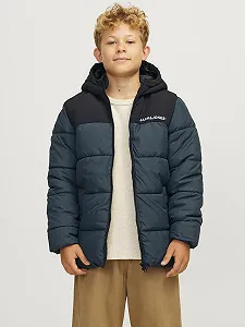 Куртка стьобана для хлопчика JACK & JONES Mini synthetic.ua - Фото 1