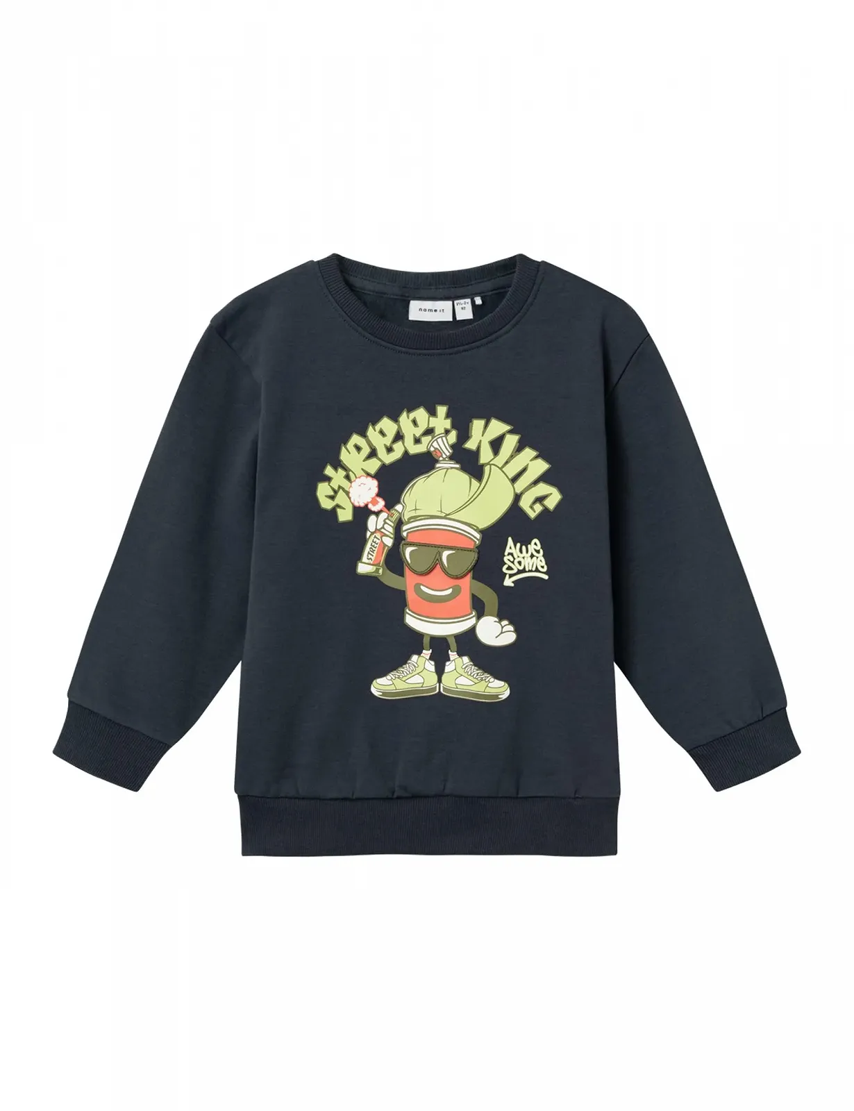 Толстовка NAME IT Nmmnolan Nreg Sweat Box Bru для хлопчиків, фото №1 Толстовка NAME IT Nmmnolan Nreg Sweat Box Bru для хлопчиків, фото №1