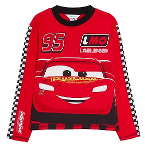 Пижама Disney Молния Маккуин с футболкой с длинными рукавами synthetic.ua - Фото 1