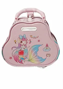 Скарбничка металева із замком та ключем (Сирена, Русалка, Замок) Велика synthetic.ua - Фото 1