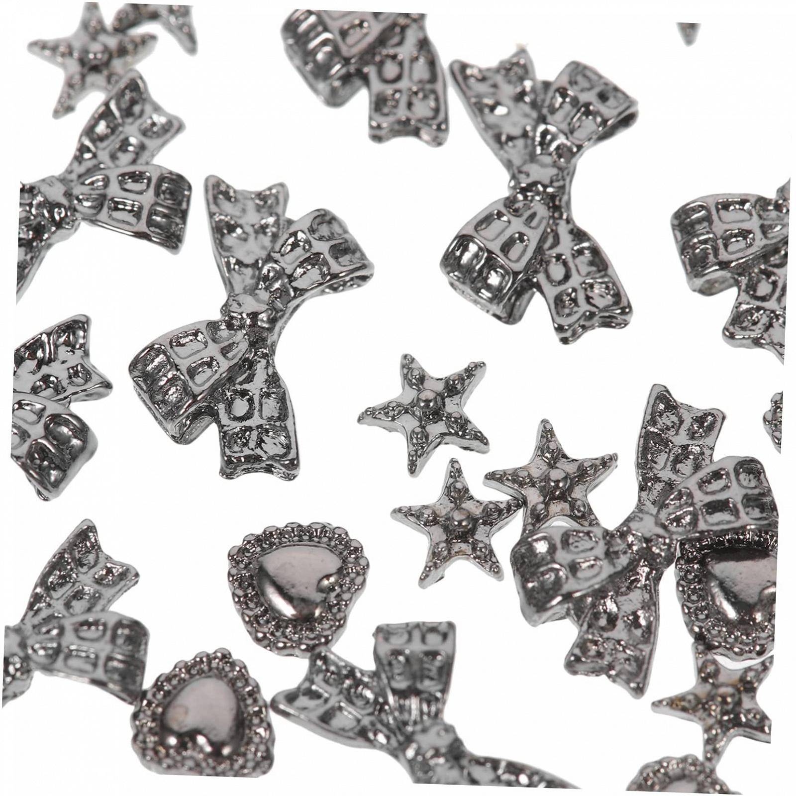 Підвіска для нігтів MERRYHAPY Прикраса для нігтів Серце, фото №9