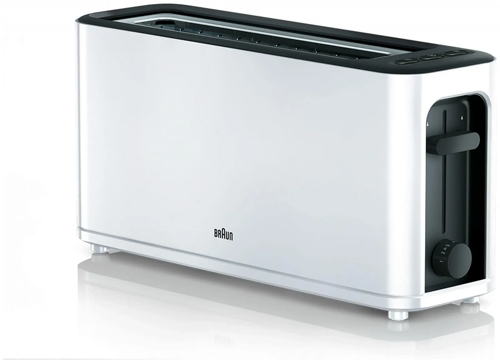 Тостер Braun HT3100WH 1000W Білий, фото №1