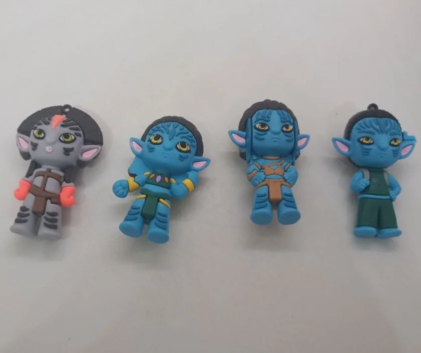 Набір фігурок Аватар Avatar дитячі іграшки Пандора 4 шт 7 см, фото №4