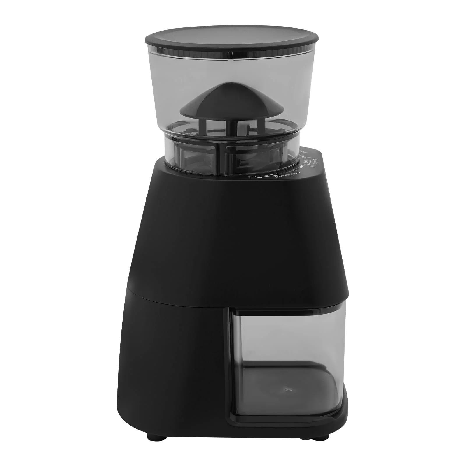 Электрическая кофемолка Регулируемая Черный Прозрачный 350-450 об/мин 112 x 159 x 262 мм 150 Вт, фото №5