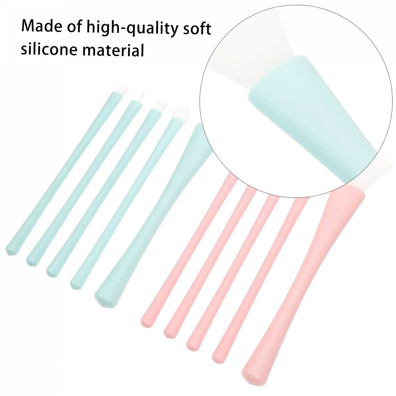 Кисти DOITOOL Силиконовые аппликаторы для губ, аппликатор для помады, макияжа глаз, фото №6 Кисти DOITOOL Силиконовые аппликаторы для губ, аппликатор для помады, макияжа глаз, фото №6
