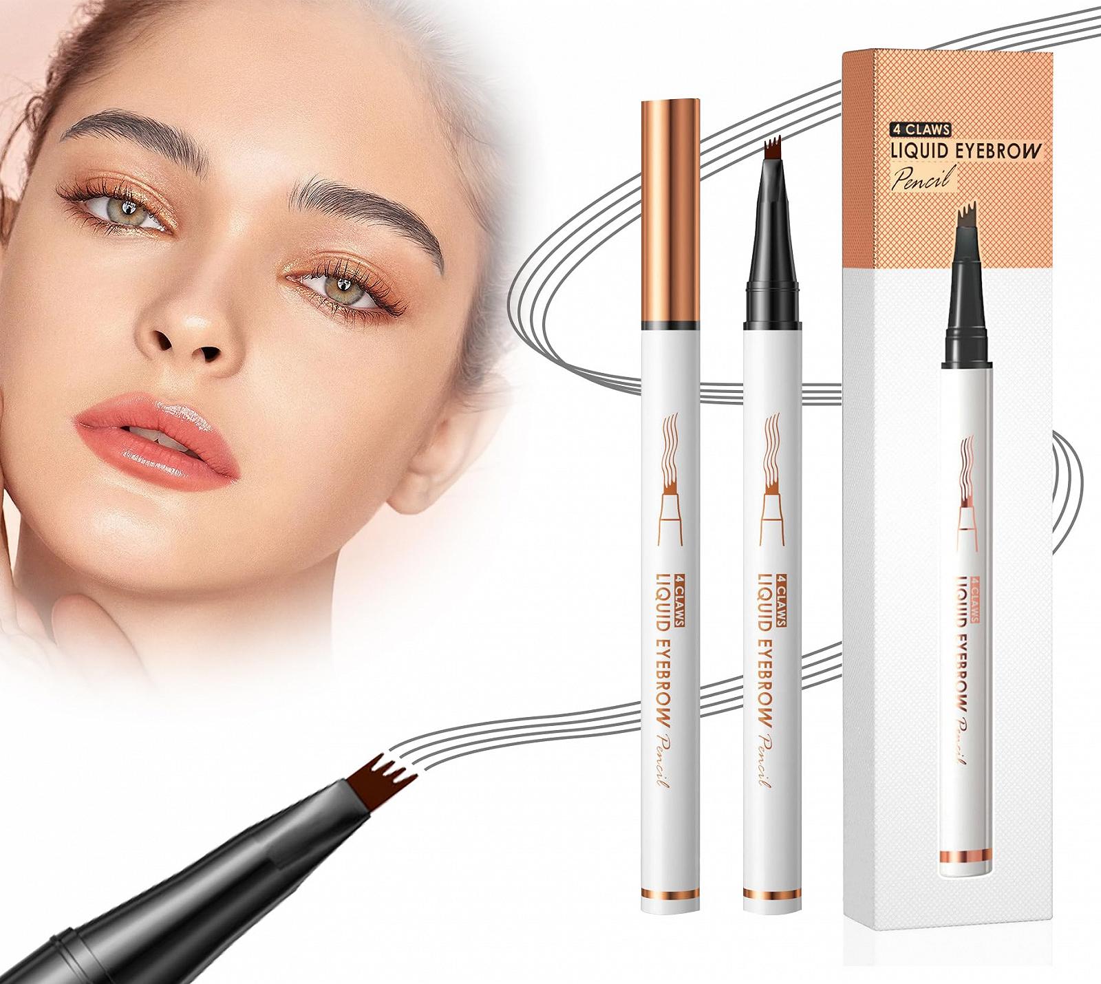 Олівець для брів Magic Waterproof 2024 Водостійкий олівець для брів Тату Натуральний сірий, фото №1