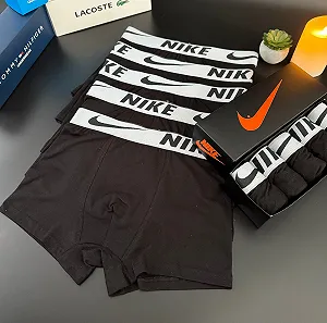 Купити Чоловічі труси боксери Nike чорні Найк - Фото 1 Чоловічі труси боксери Nike чорні Найк - Фото 1