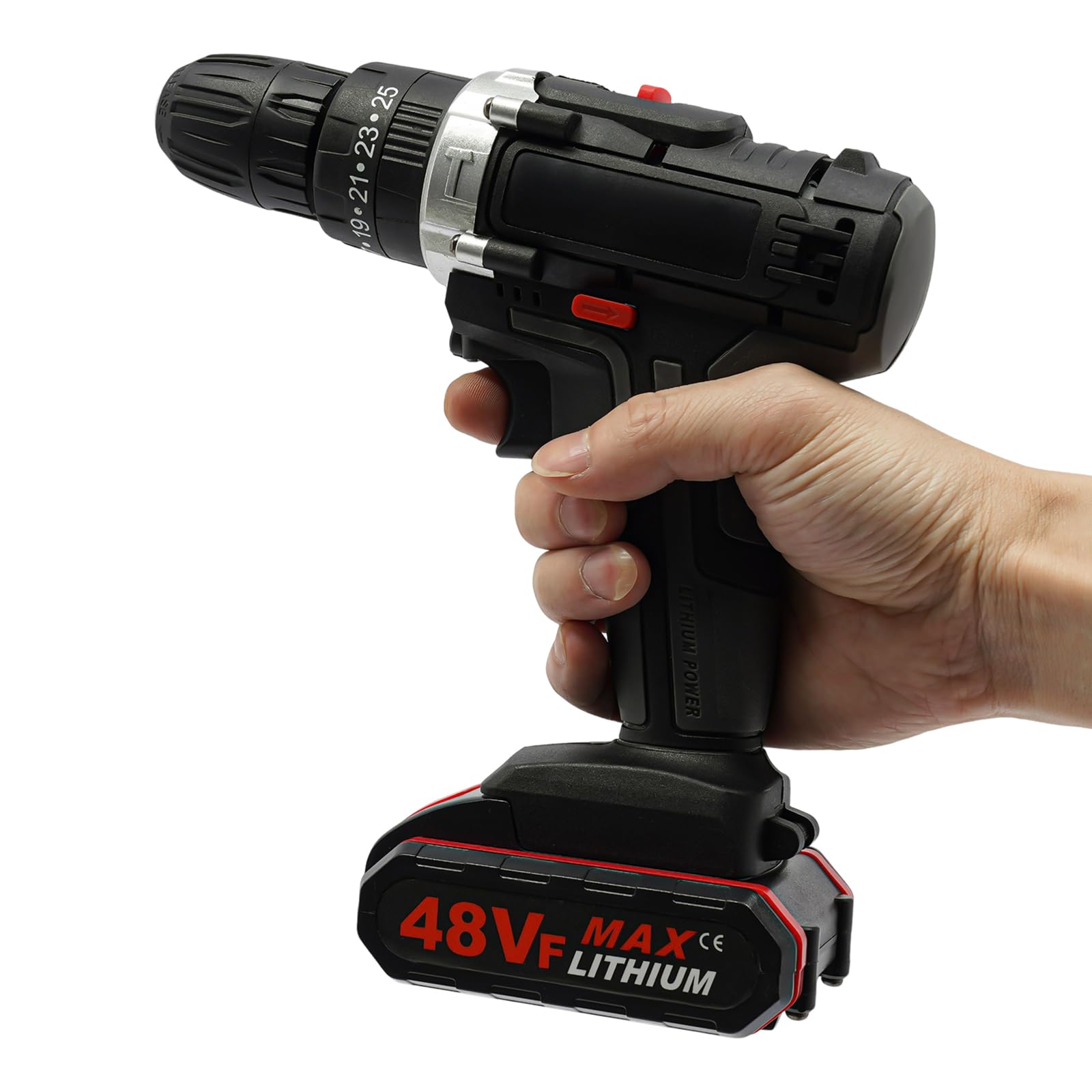 Шурупокрут Cordless 21V 28Nm 2 акумулятора з ударною функцією, фото №4 Шурупокрут Cordless 21V 28Nm 2 акумулятора з ударною функцією, фото №4