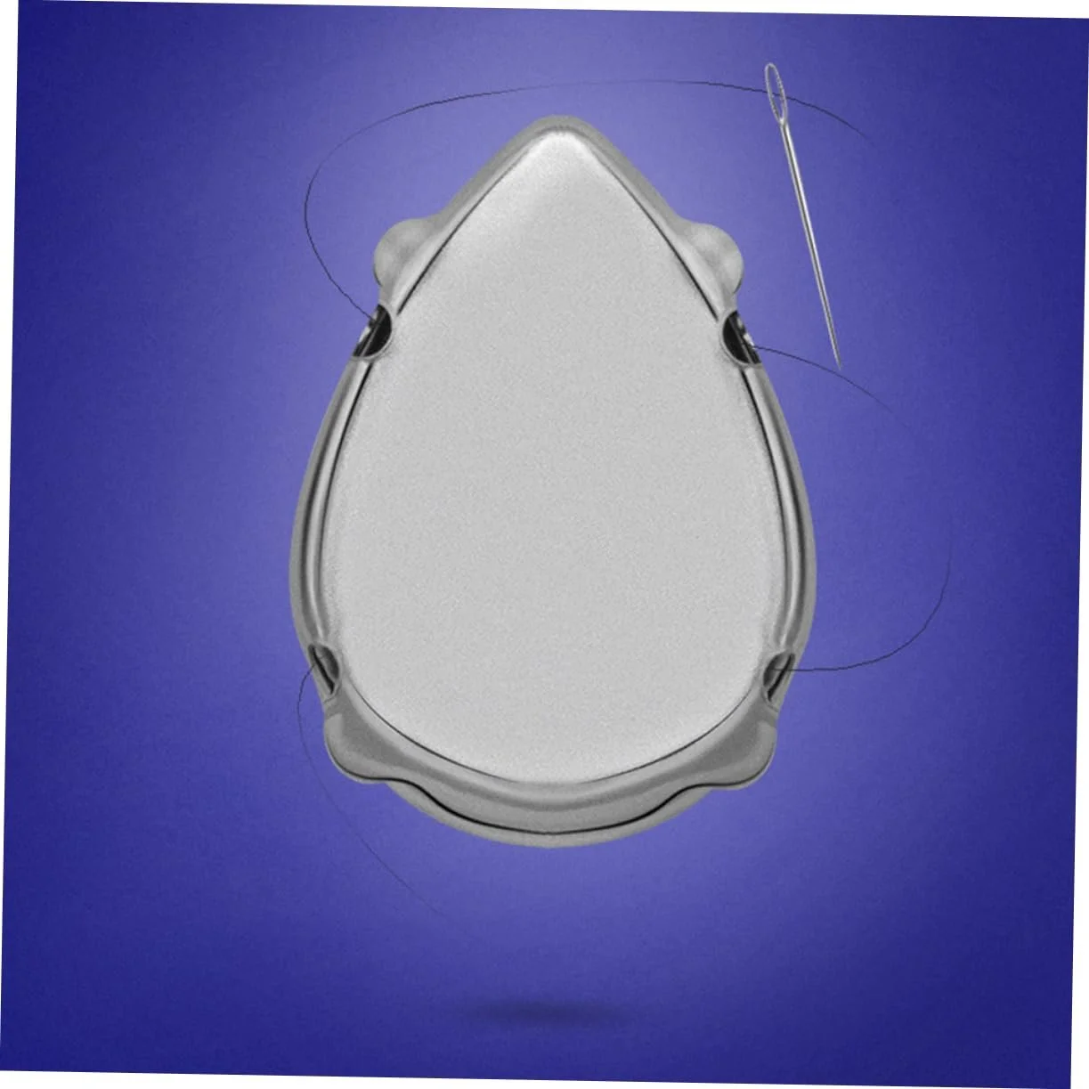 Стразы Водопад COHEALI Каплевидная форма 50 шт. Белый, фото №3