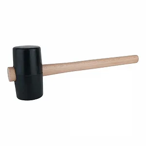 Киянка гумова KS Tools 1401230 з рукояткою з ясена - Фото 1