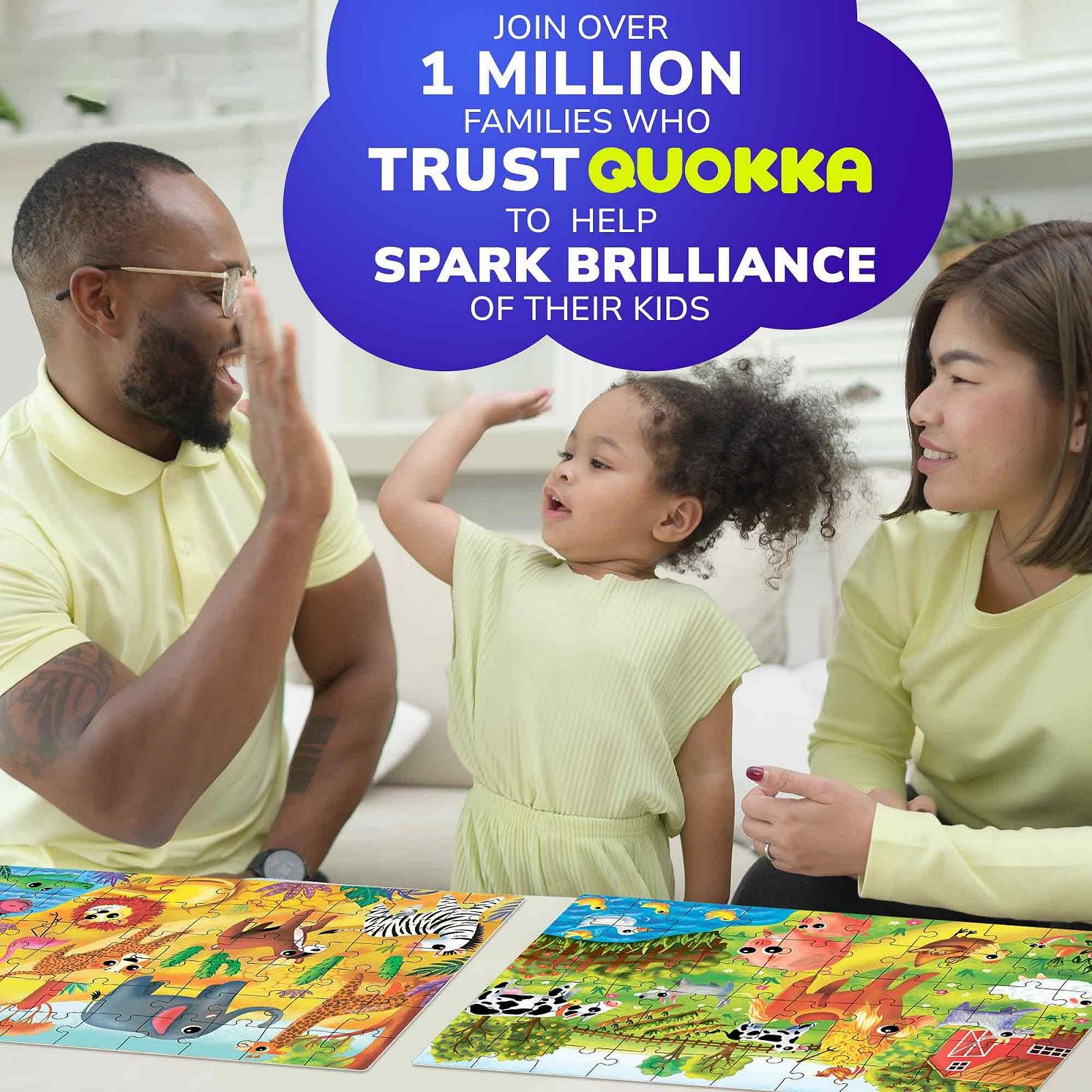 Пазл в рамке QUOKKA 4 x 60 элементов 13.8 x 9.8 дюймов, фото №2 Пазл в рамке QUOKKA 4 x 60 элементов 13.8 x 9.8 дюймов, фото №2