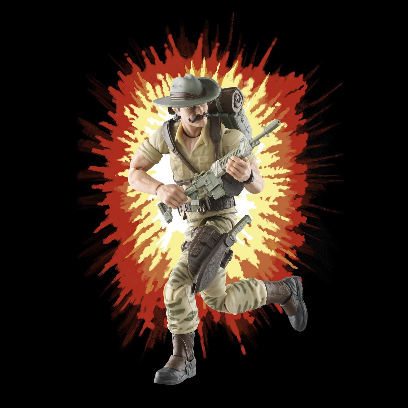 Фігурка Hasbro G.I. Joe Classified Series Retro Cardback Recondo 6 дюймів з 7 аксесуарами, фото №5