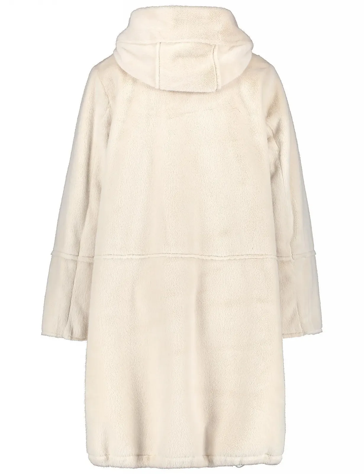 Парка Taifun Жіноча Довга з штучного хутра Однотонна, фото №2