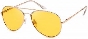 Авіатори styleBREAKER Unisex 09020037 Дзеркальні з пружинним шарніром - Фото 1