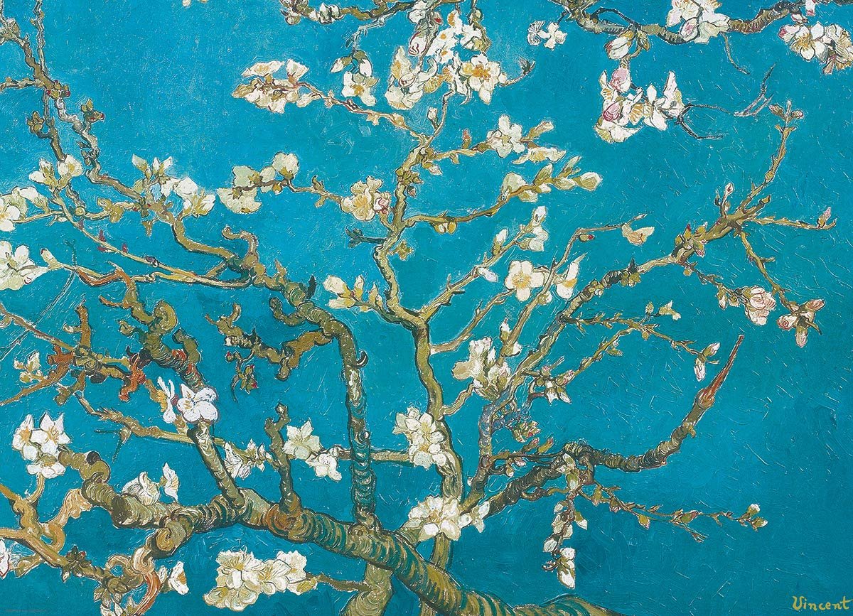Пазл Eurographics Almond Tree Branches in Bloom by Vincent Van Gogh 1000 элементов, фото №2