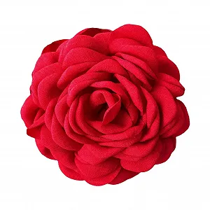 Заколка для волос Розовый лепесток Большая заколка для волос в виде цветка розы Нескользящая Прочная заколка для волос в виде цветка розы Аксессуары для волос - Фото 1