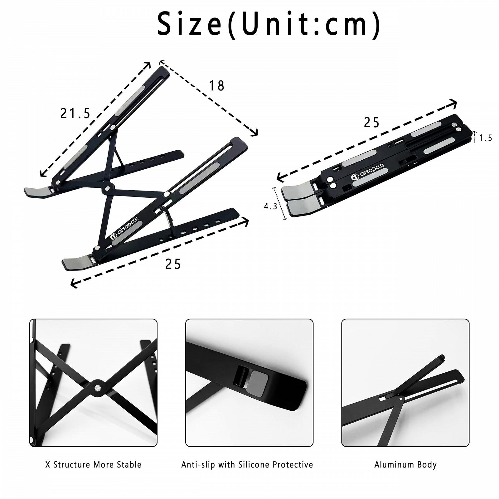 Подставка для ноутбука AiTodos Черный, фото №2