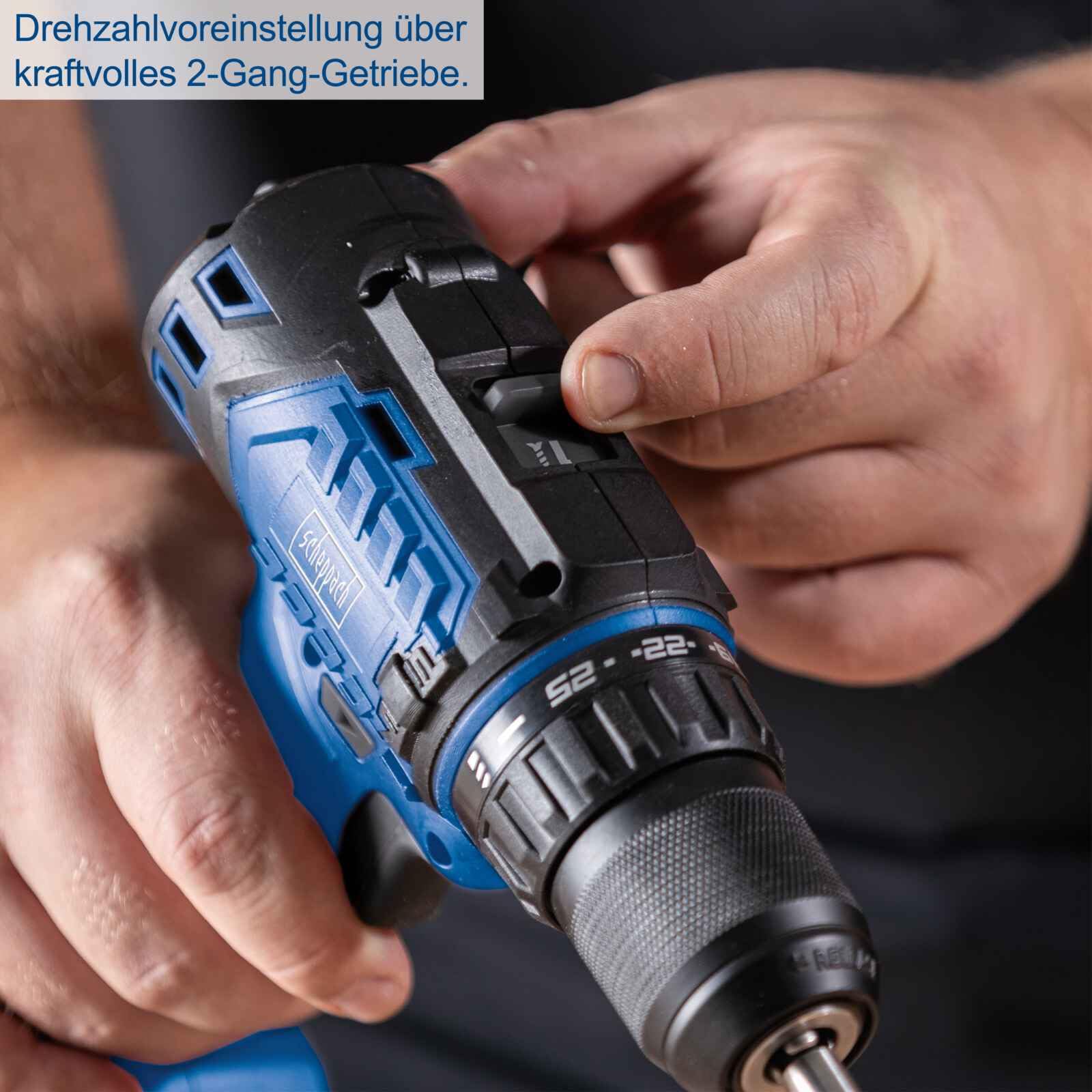 Дрель-шуруповёрт Scheppach IXES BC-DD60-X 20 В бесщеточный крутящий момент 60 Нм патрон 1.5-13 мм уровни крутящего момента 25+1 светодиодный подсвет и зажим для ремня без аккумулятора и зарядного устройства, фото №6 Дрель-шуруповёрт Scheppach IXES BC-DD60-X 20 В бесщеточный крутящий момент 60 Нм патрон 1.5-13 мм уровни крутящего момента 25+1 светодиодный подсвет и зажим для ремня без аккумулятора и зарядного устройства, фото №6