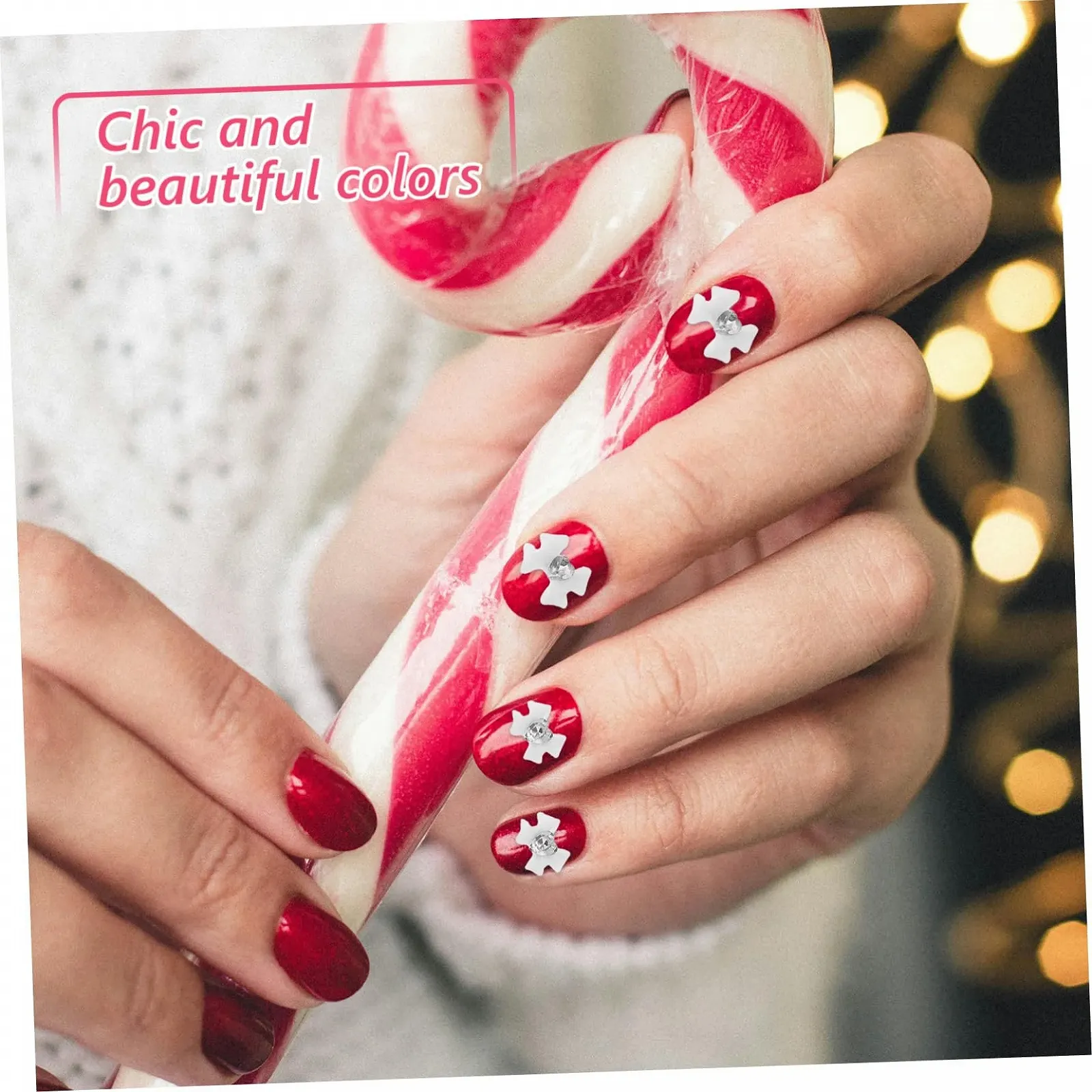 Украшения для ногтей Бант Стразы 40 шт., фото №5