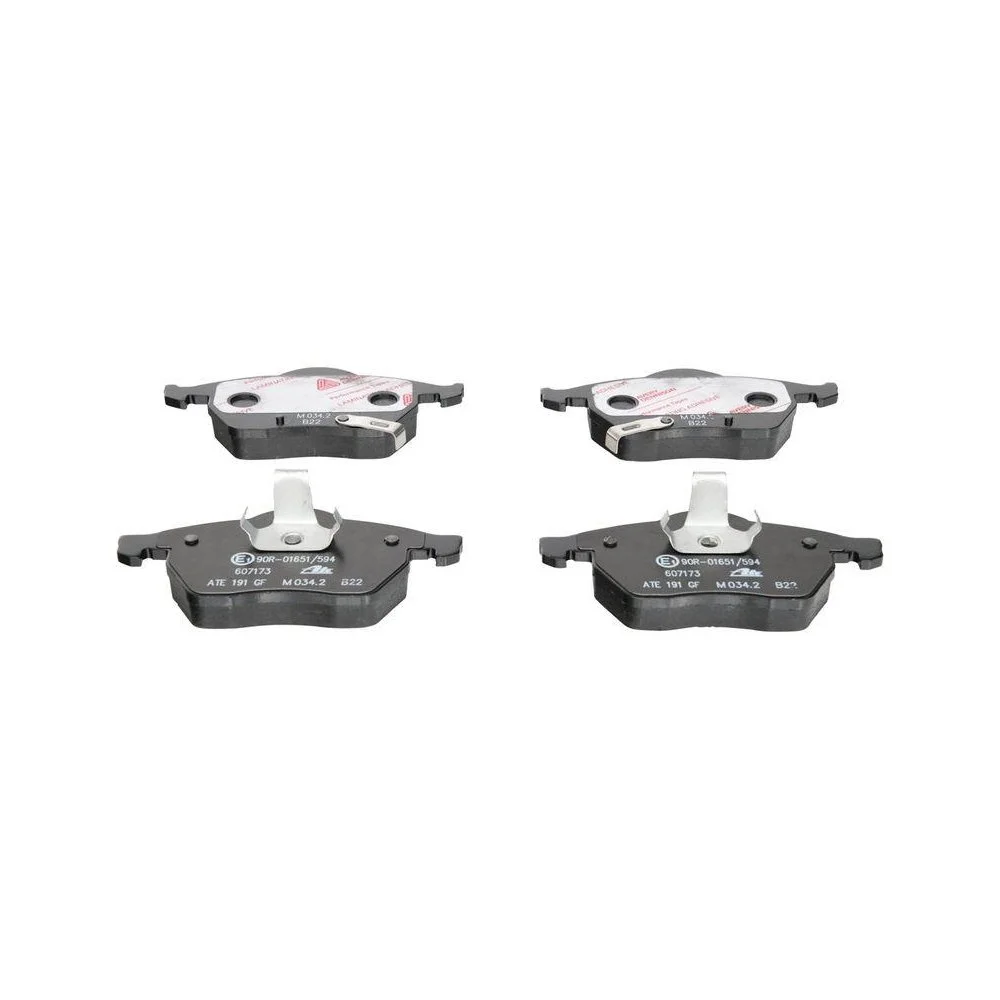 Комплект тормозных колодок, дисковый тормоз ATE 13.0460-7173.2 для OPEL SAAB VAUXHALL, фото №1 Комплект тормозных колодок, дисковый тормоз ATE 13.0460-7173.2 для OPEL SAAB VAUXHALL, фото №1