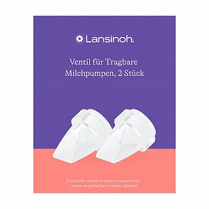 Клапан для молоковідсмоктувача Lansinoh 100% силікон, 2 шт., BPA та BPS Free - Фото 1