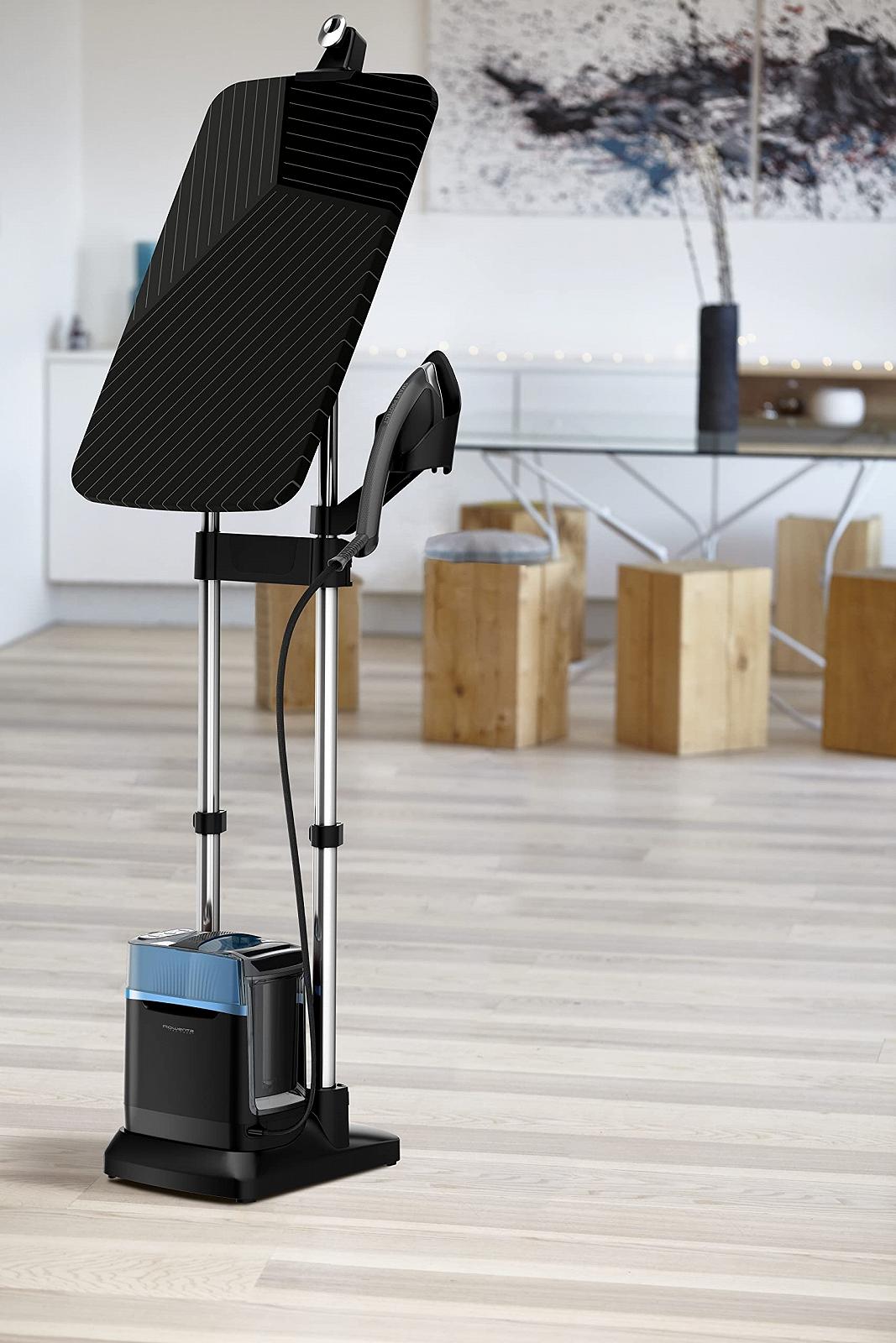 Мультифункциональный отпариватель Rowenta IXEO Power QR2021 QR2021D1 2170 Вт Пластина из нержавеющей стали 1,1 л Синий/Черный, фото №3