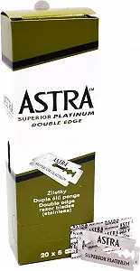 Лезвия для бритвы Astra Platinum 200 шт. synthetic.ua - Фото 1