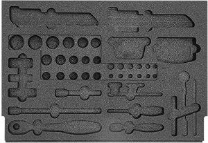 Ложемент зі спіненого матеріалу SW-STAHL Z3000-EINLAGE14 порожній для Z3000-14 - Фото 1