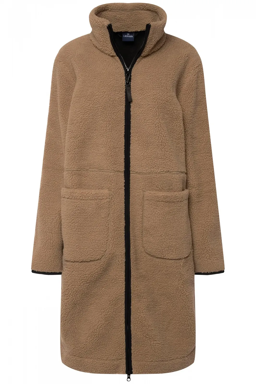 Пальто Teddy Lauras Teddy Fleece, комір-стійка, двостороння застібка-блискавка, 822179, фото №3 Пальто Teddy Lauras Teddy Fleece, комір-стійка, двостороння застібка-блискавка, 822179, фото №3