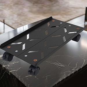 Стойка для компьютера Variabler, стальная, с фиксирующимися колесами для легкой мобильности, подходит для перфорированных широких дюймовых корпусов 79102, основа для ПК (1) synthetic.ua - Фото 1