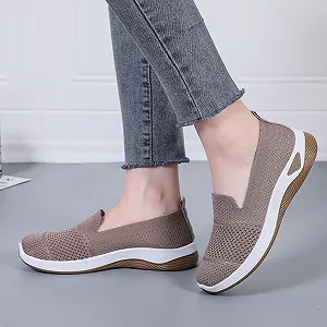 Кроссовки ортопедические Gyaimxfu женские без шнурков synthetic.ua - Фото 1