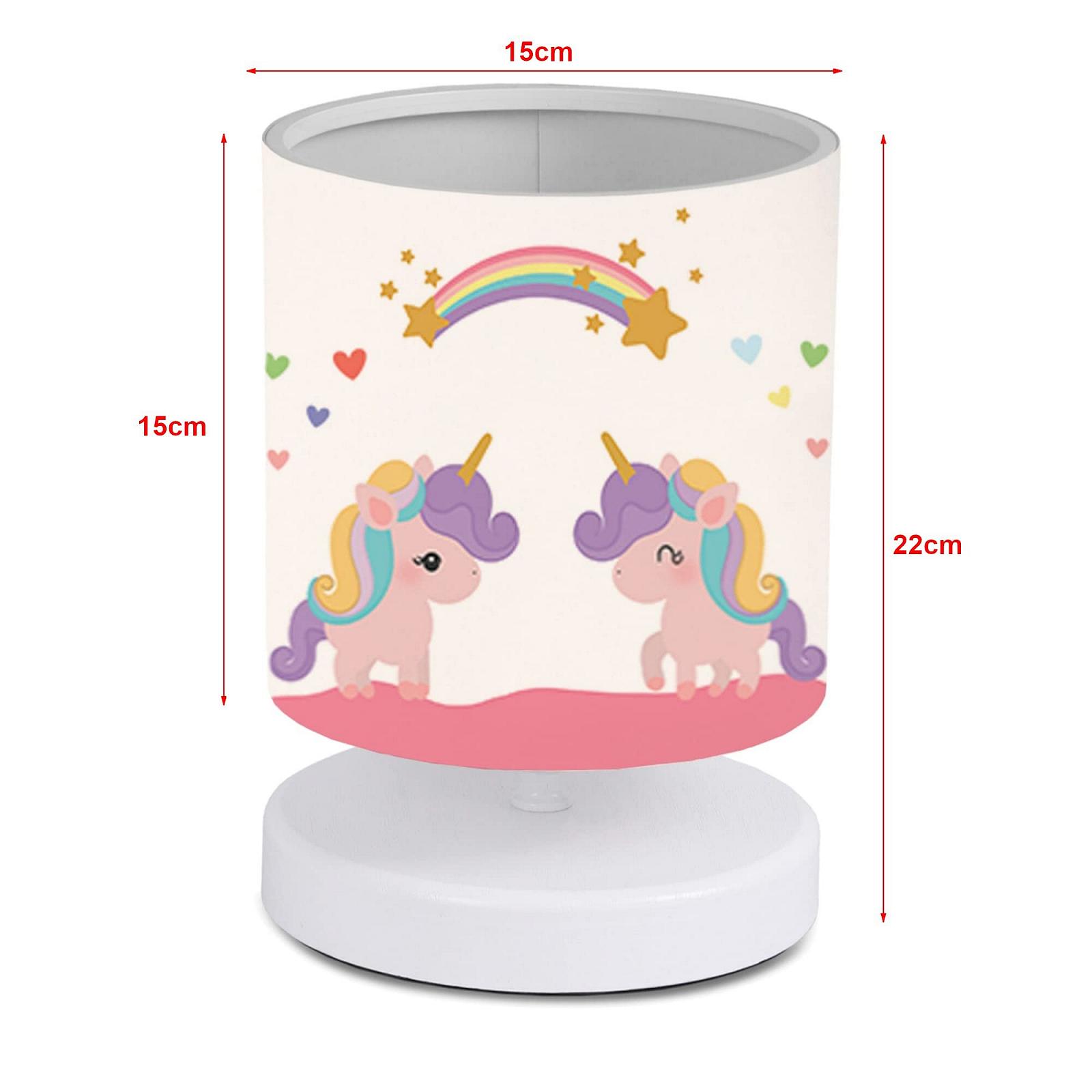 Дитяча настільна лампа lux.pro Maidstone Unicorn Білий, фото №3