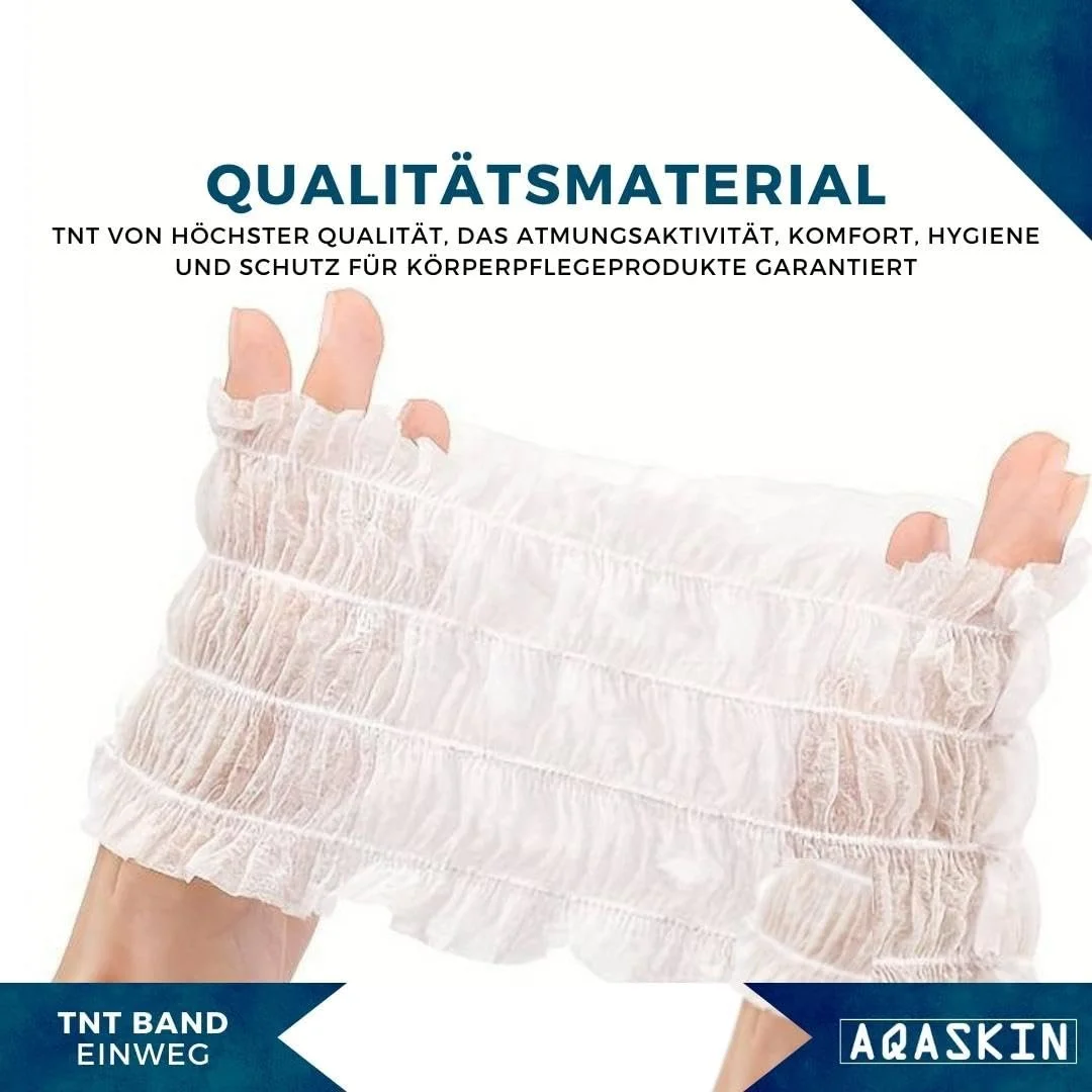 Пов'язка для волосся Одноразова TNT Білий, фото №3