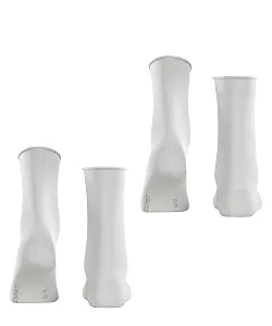 Носки ESPRIT Basic Pure женские, набор 4 шт., белый (2000) synthetic.ua - Фото 1