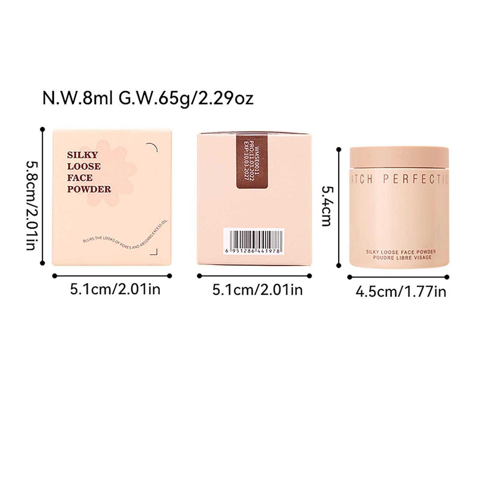 Пудра Cosmetic Glitter Пудра для макіяжу з зволожуючим ефектом і контролем блиску Прозора Пудра для макіяжу, фото №3 Пудра Cosmetic Glitter Пудра для макіяжу з зволожуючим ефектом і контролем блиску Прозора Пудра для макіяжу, фото №3