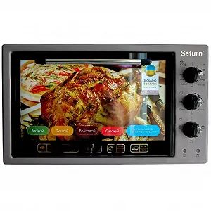 Электропечь Saturn ST-EC3801 Gray (ST-EC3801 Gray) - Фото 1