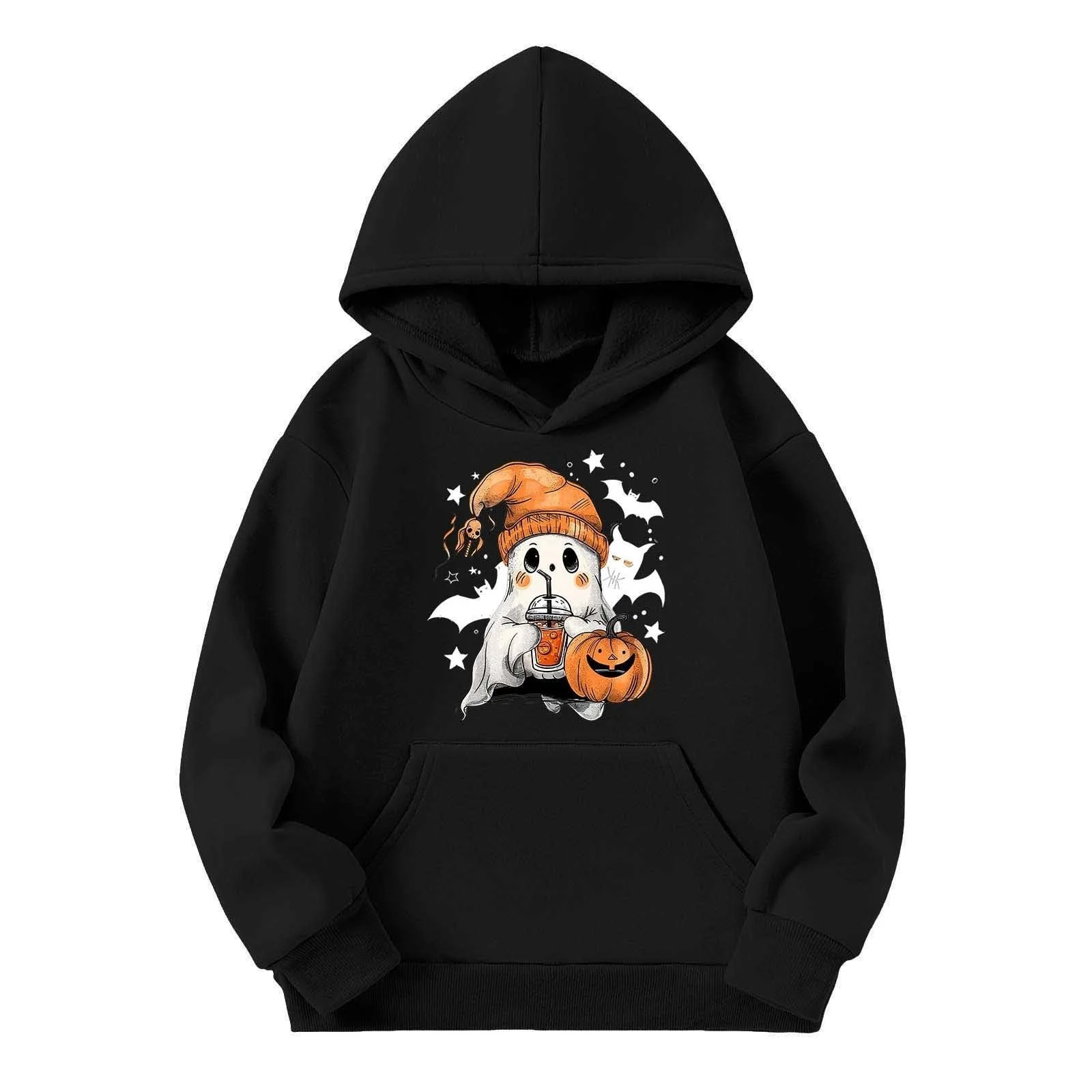 Худі з принтом привида для дітей на Хелловін, фото №2 Худі з принтом привида для дітей на Хелловін, фото №2