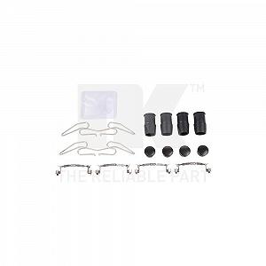 Комплект аксесуарів, гальмівні колодки NK 7947001, задній міст - Фото 1