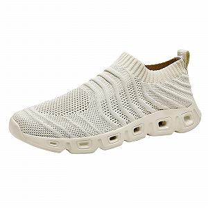 Кроссовки мужские Лето 2022 Hollow Fly Woven Легкие Дышащие Удобные Decompression Fashion Sports Running Lift - Фото 1